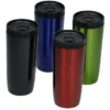 Custom Accent Stainless Travel Mug - 16 oz - Colors - Full Color
