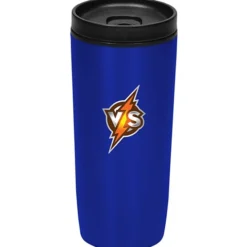 Custom Accent Stainless Travel Mug - 16 oz - Colors - Full Color