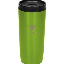 Custom Accent Stainless Travel Mug - 16 oz - Colors - Laser Engraved
