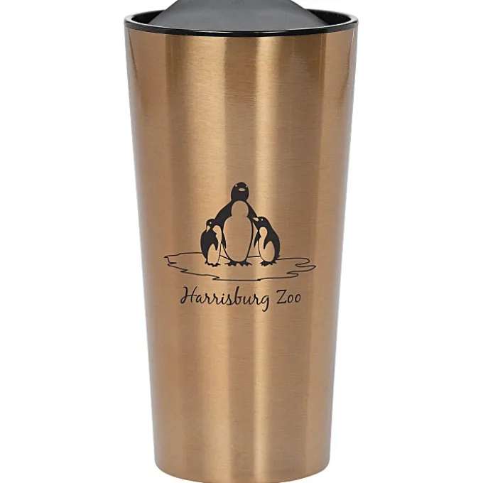 Customized Fashion Metallic Travel Mug - 16 oz