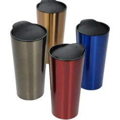 Customized Fashion Metallic Travel Mug - 16 oz