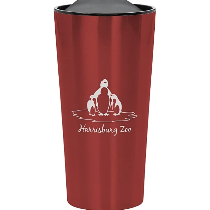 Customized Fashion Metallic Travel Mug - 16 oz