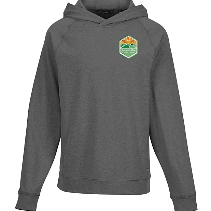 Cutter & Buck Adapt Knit Heather Hooded Pullover - Men's