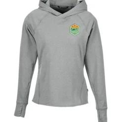 Cutter & Buck Adapt Knit Heather Hooded Pullover - Ladies'