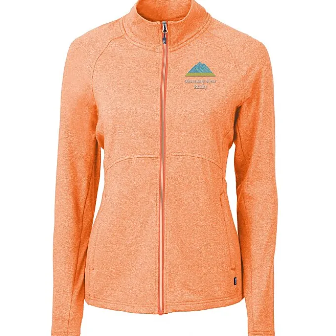 Cutter & Buck Adapt Knit Heather Full-Zip - Ladies'
