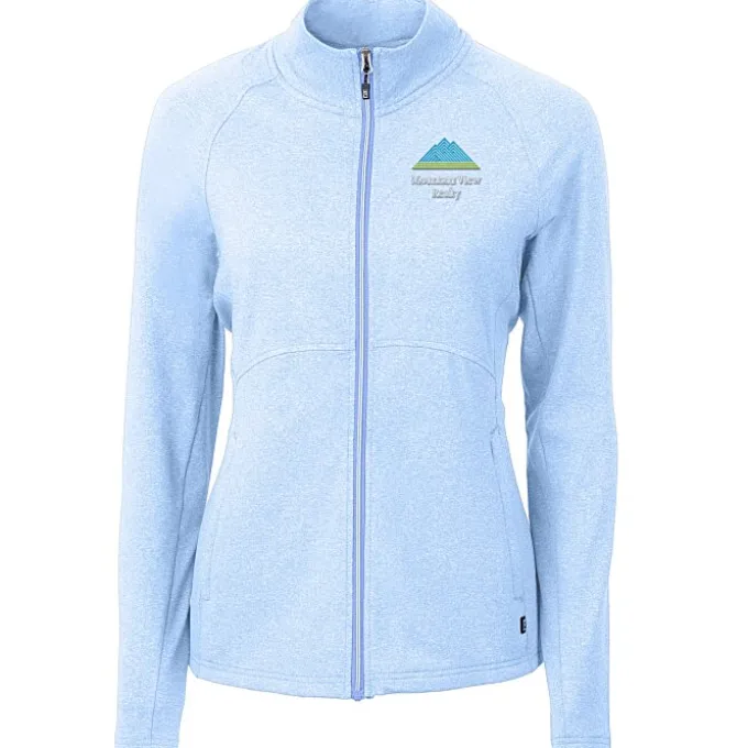 Cutter & Buck Adapt Knit Heather Full-Zip - Ladies'