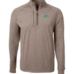 Cutter & Buck Adapt Knit Heather 1/4-Zip Pullover - Men's