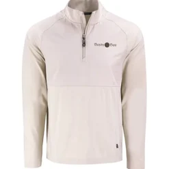 Cutter & Buck Adapt Knit Hybrid 1/4-Zip Pullover