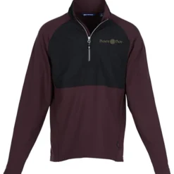Cutter & Buck Adapt Knit Hybrid 1/4-Zip Pullover
