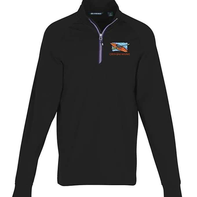 Cutter & Buck Adapt Knit Stretch 1/4-Zip Pullover - Men's