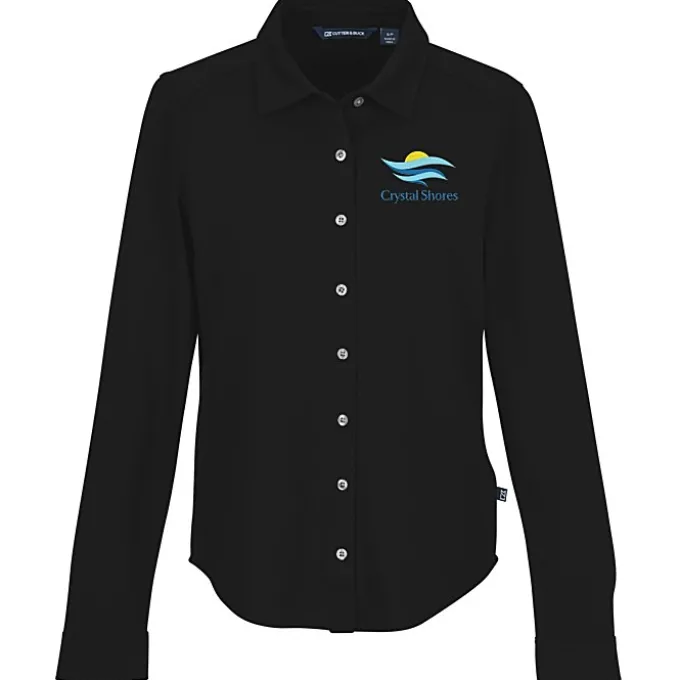 Cutter & Buck Advantage Tri-Blend Pique Knit Shirt - Ladies'