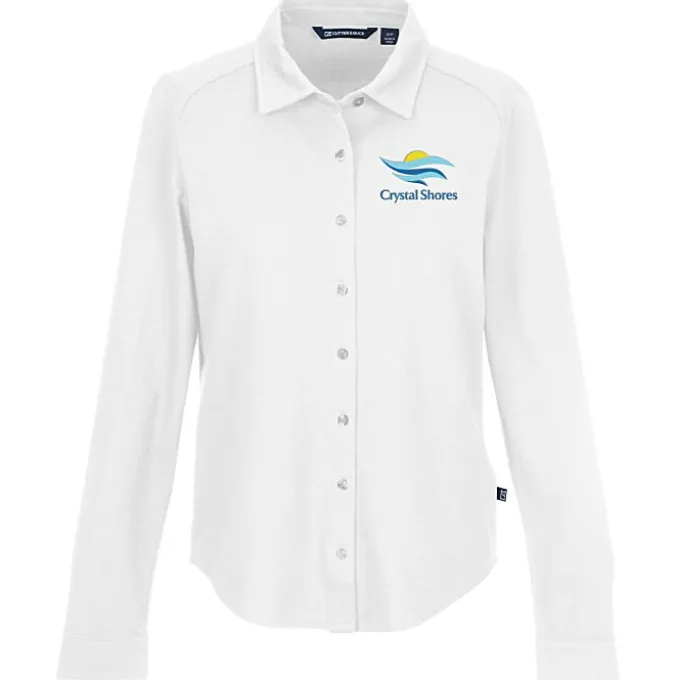 Cutter & Buck Advantage Tri-Blend Pique Knit Shirt - Ladies'