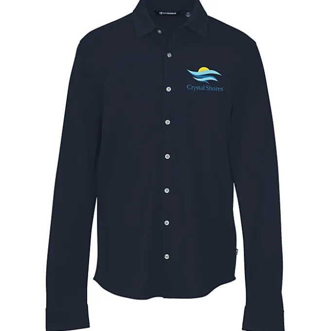 Cutter & Buck Advantage Tri-Blend Pique Knit Shirt - Men's