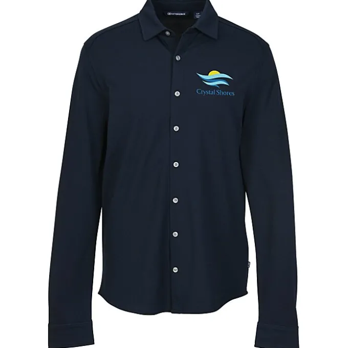Cutter & Buck Advantage Tri-Blend Pique Knit Shirt - Men's