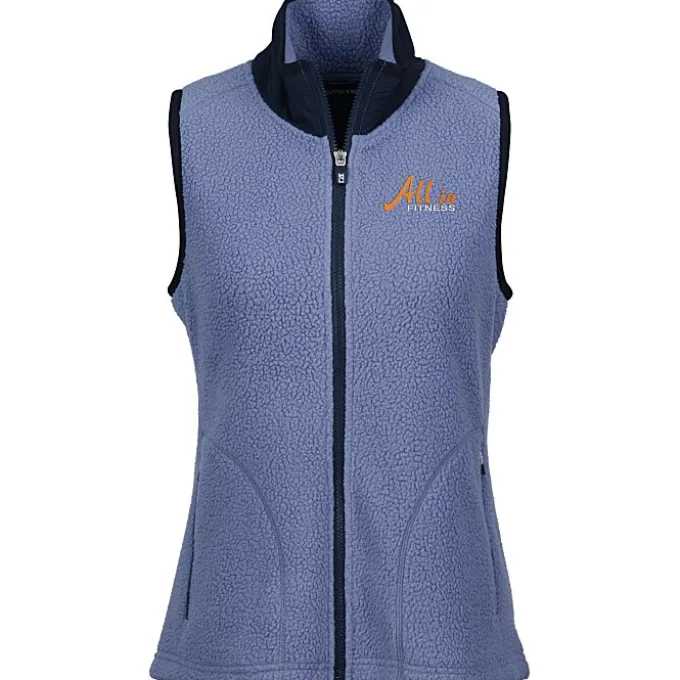 Cutter & Buck Cascade Sherpa Fleece Vest - Ladies'