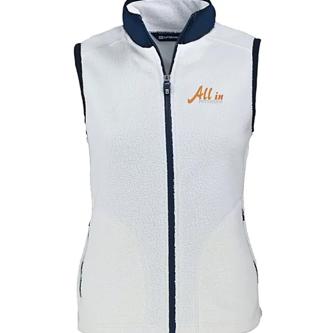 Cutter & Buck Cascade Sherpa Fleece Vest - Ladies'