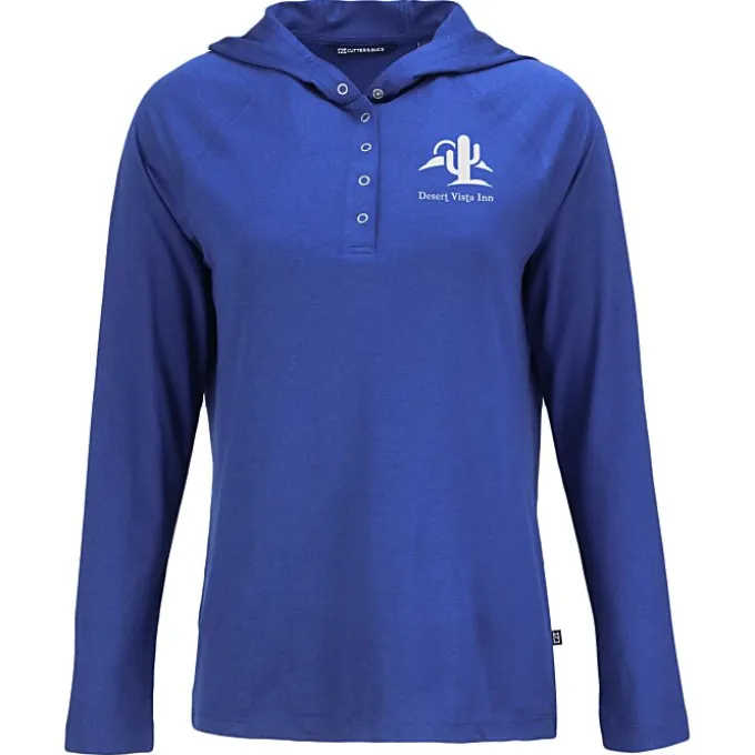 Cutter & Buck Coastline Epic Comfort Hooded Shirt - Ladies'