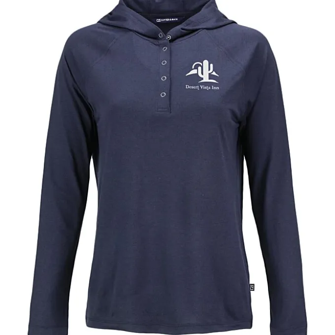 Cutter & Buck Coastline Epic Comfort Hooded Shirt - Ladies'