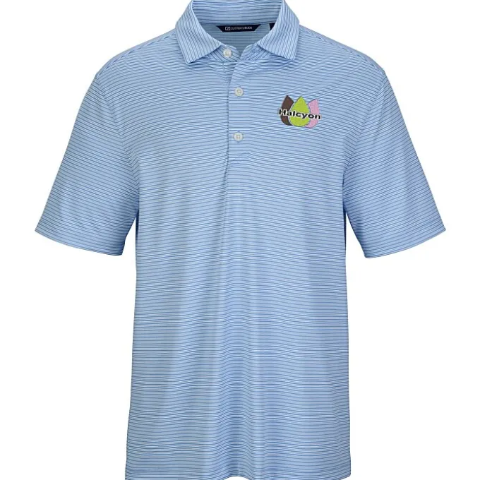 Cutter & Buck Forge Double Stripe Polo
