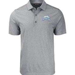 Cutter & Buck Forge Heather Stripe Polo