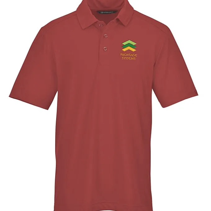 Cutter & Buck Prospect Textured Stretch Polo - Men's