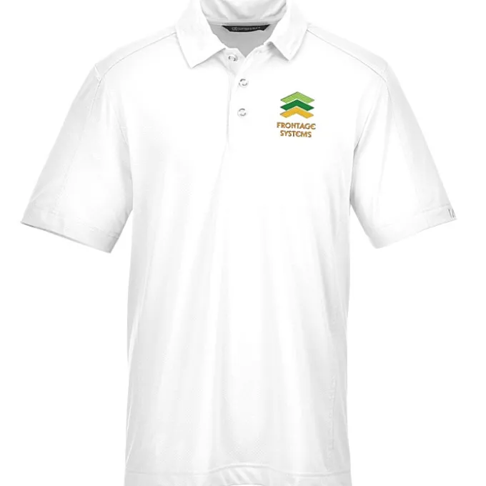 Cutter & Buck Prospect Textured Stretch Polo - Men's