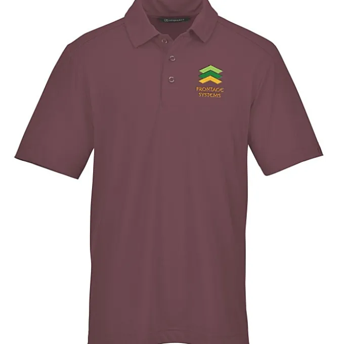 Cutter & Buck Prospect Textured Stretch Polo - Men's