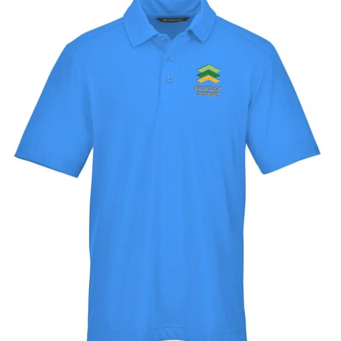 Cutter & Buck Prospect Textured Stretch Polo - Men's