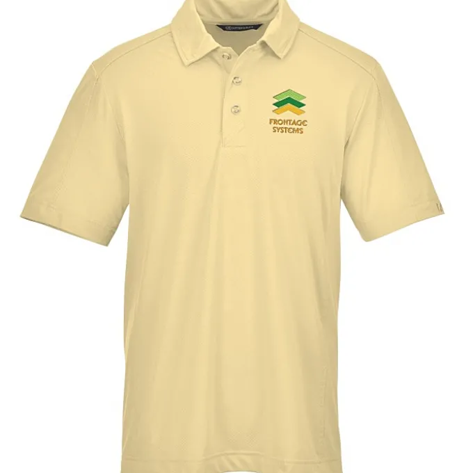 Cutter & Buck Prospect Textured Stretch Polo - Men's