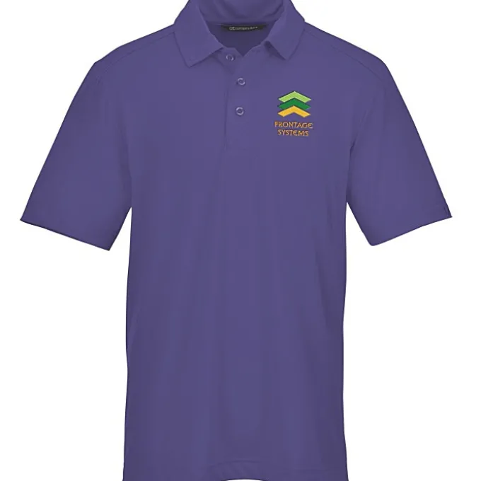Cutter & Buck Prospect Textured Stretch Polo - Men's