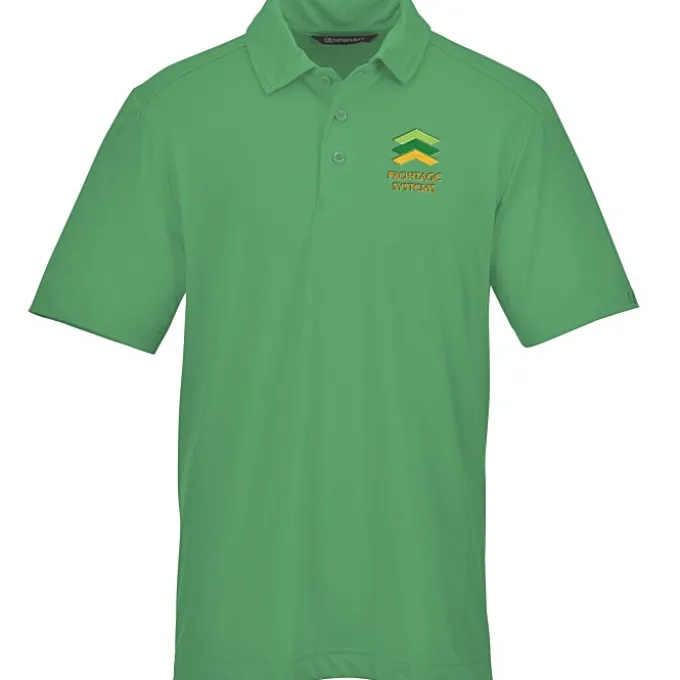 Cutter & Buck Prospect Textured Stretch Polo - Men's