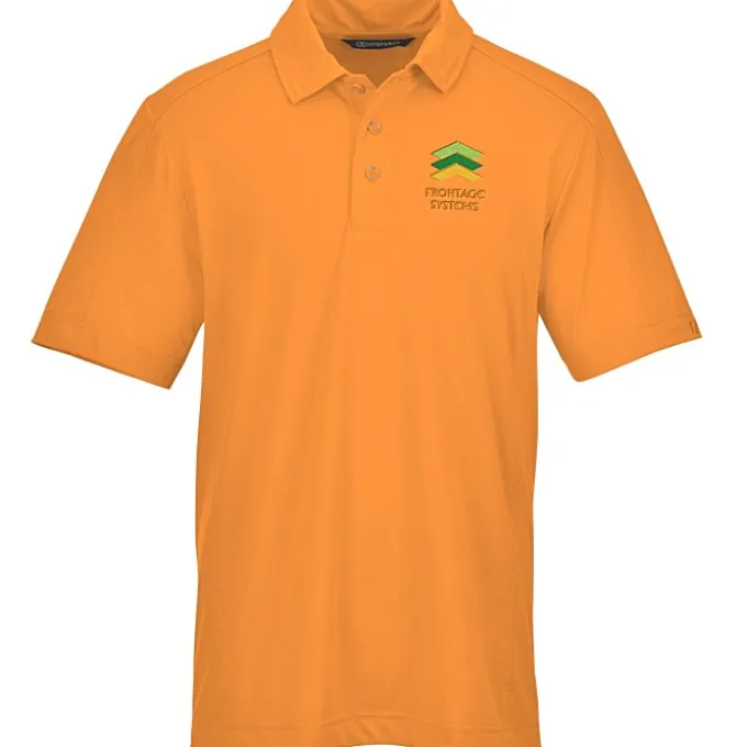 Cutter & Buck Prospect Textured Stretch Polo - Men's