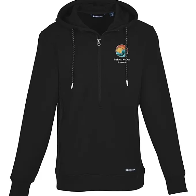 Cutter & Buck Roam 1/2-Zip Hooded Pullover