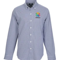 Cutter & Buck Skyline Gingham Dress Shirt - Men's