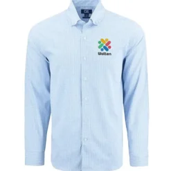 Cutter & Buck Skyline Gingham Dress Shirt - Men's