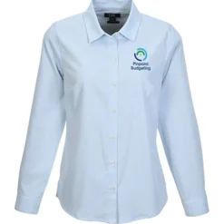 Cutter & Buck Skyline Pinstripe Dress Shirt - Ladies'