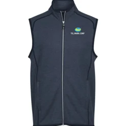 Cutter & Buck Sweater Knit Fleece Vest - Men's
