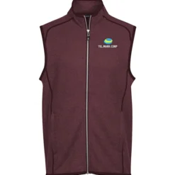 Cutter & Buck Sweater Knit Fleece Vest - Men's