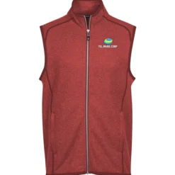 Cutter & Buck Sweater Knit Fleece Vest - Men's