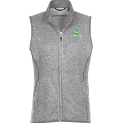 Cutter & Buck Sweater Knit Fleece Vest - Ladies'