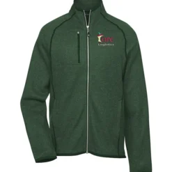 Cutter & Buck Sweater Knit Fleece Jacket - Men's