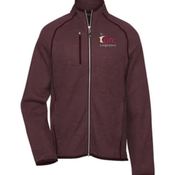 Cutter & Buck Sweater Knit Fleece Jacket - Men's