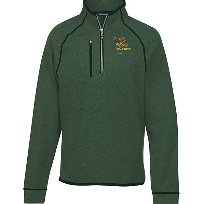 Cutter & Buck Sweater Knit 1/2-Zip Fleece Pullover - Men's