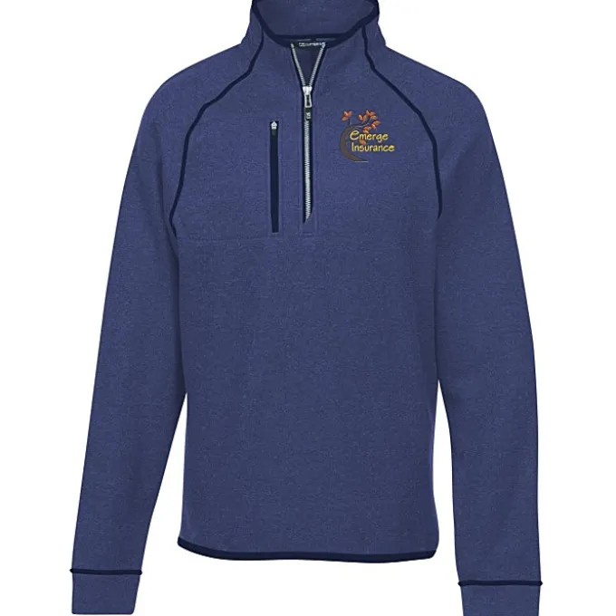 Cutter & Buck Sweater Knit 1/2-Zip Fleece Pullover - Men's