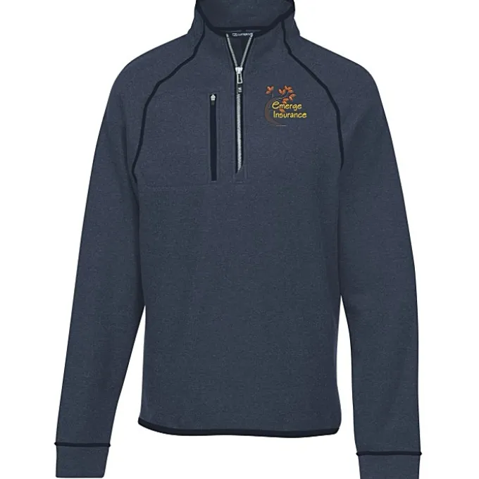 Cutter & Buck Sweater Knit 1/2-Zip Fleece Pullover - Men's