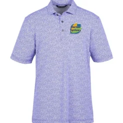 Cutter & Buck Virtue Pique Botanical Print Polo