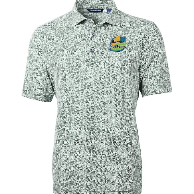 Cutter & Buck Virtue Pique Botanical Print Polo