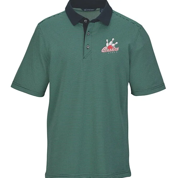 Cutter & Buck Virtue Pique Micro Stripe Polo