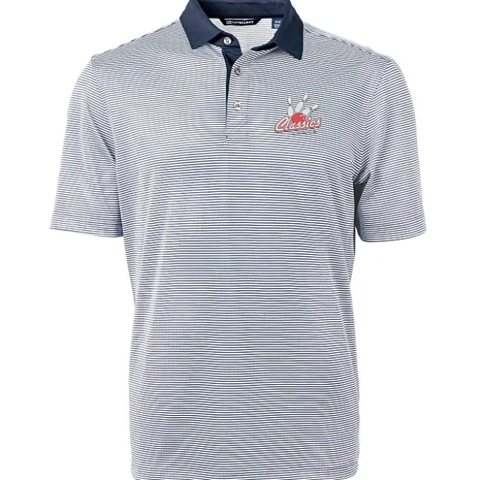 Cutter & Buck Virtue Pique Micro Stripe Polo