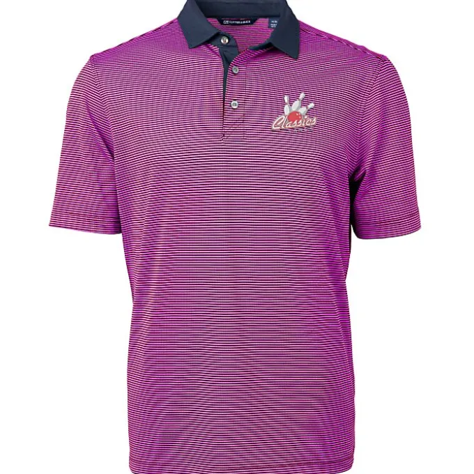 Cutter & Buck Virtue Pique Micro Stripe Polo
